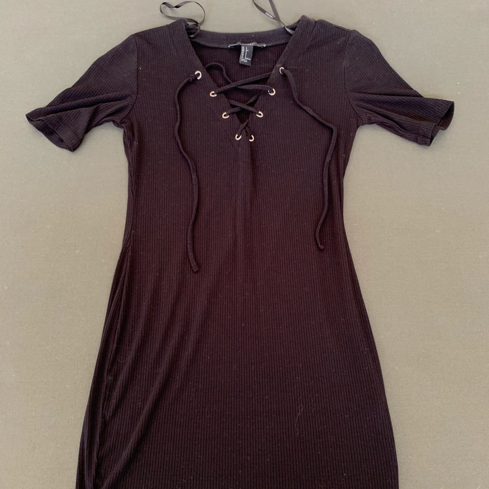 Cute mini Forever 21 little black dress